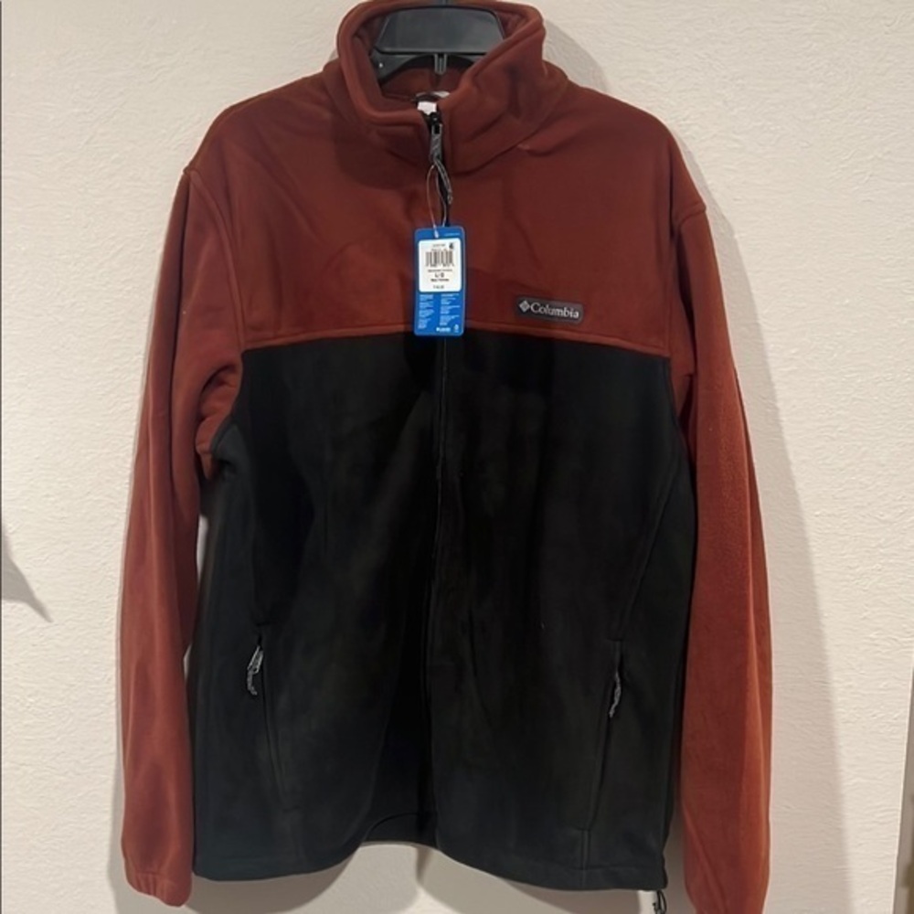Columbia Men's Burgandy and Black Jackets